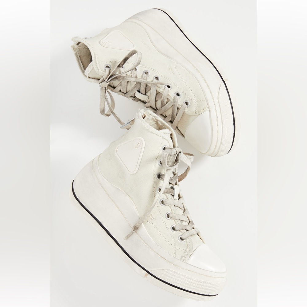 R13 Kurt High Top Platform Sneakers